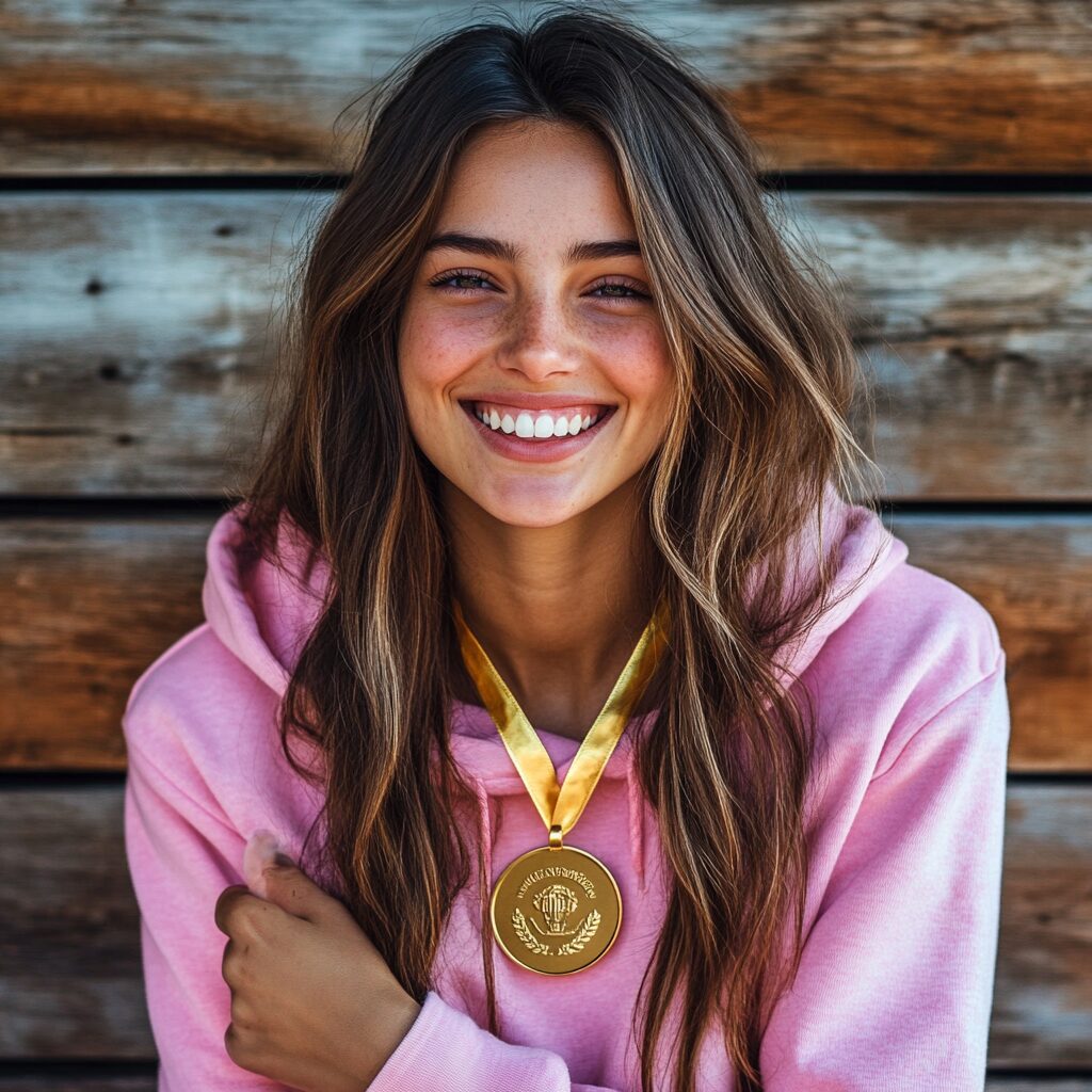 roshbari_A_female_student_happy_wearing_a_WINNER_luxury_pink_wi_9a689182-1231-4042-b1c7-7552c221106a.jpg